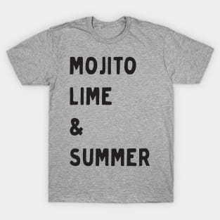 Mojito lime and summer T-Shirt